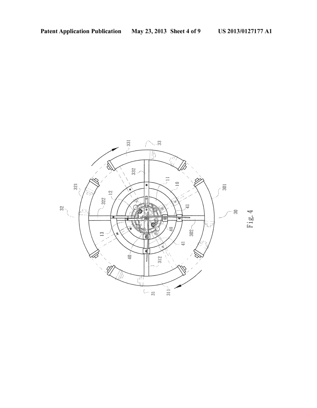 GRAVITY-ASSISTED ROTATIONAL MECHANISM AND GENERATOR DEVICE COOPERATING     THEREWITH - diagram, schematic, and image 05