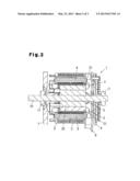 COOLING STRUCTURE FOR BRUSHLESS MOTOR diagram and image