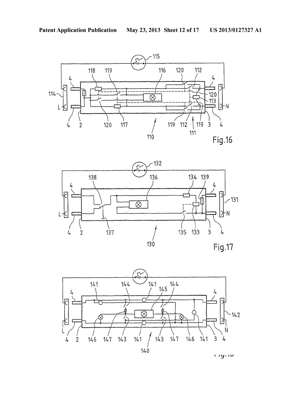 Lamp for Replacing a Fluorescent Tube - diagram, schematic, and image 13