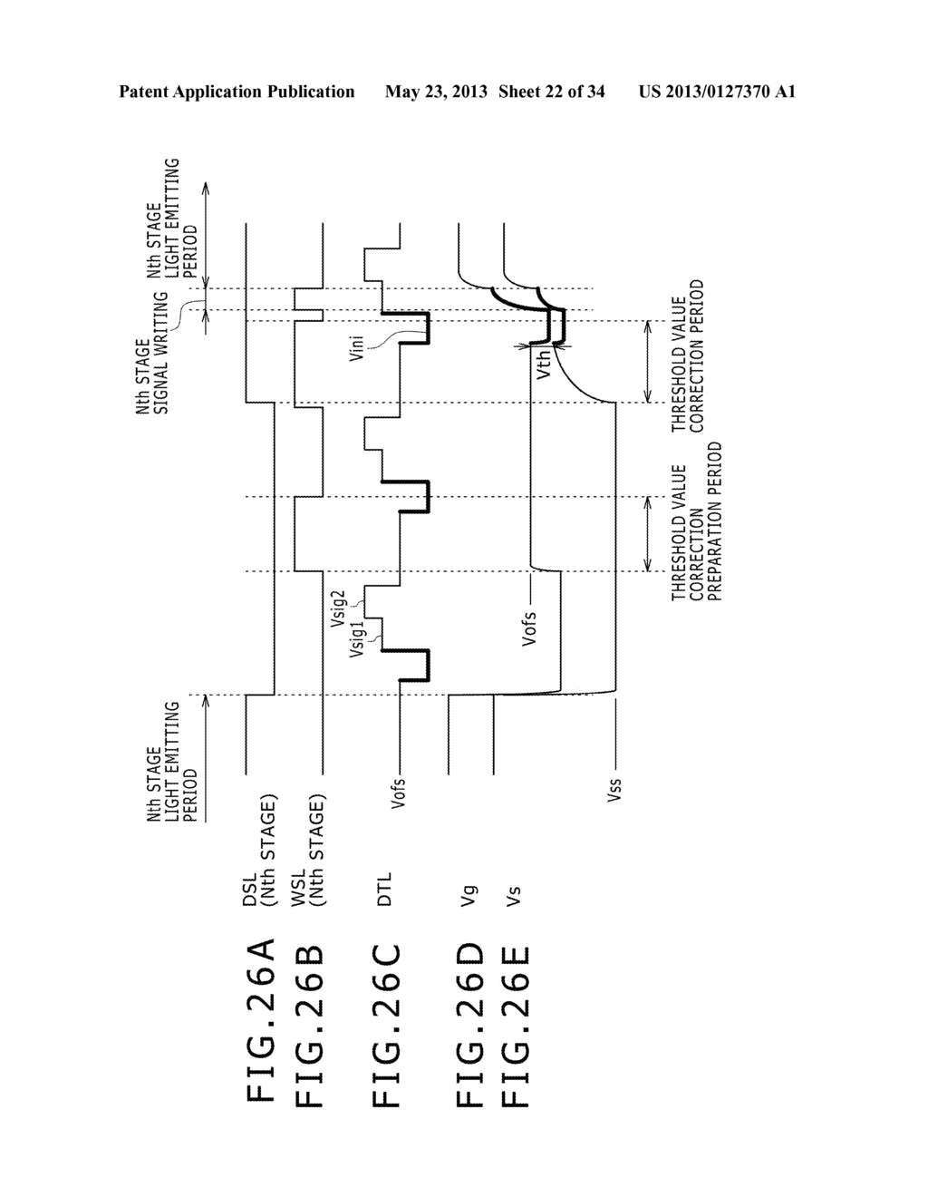 EL DISPLAY PANEL MODULE, EL DISPLAY PANEL, INTEGRATED CIRCUIT DEVICE,     ELECTRONIC APPARATUS AND DRIVING CONTROLLING  METHOD - diagram, schematic, and image 23