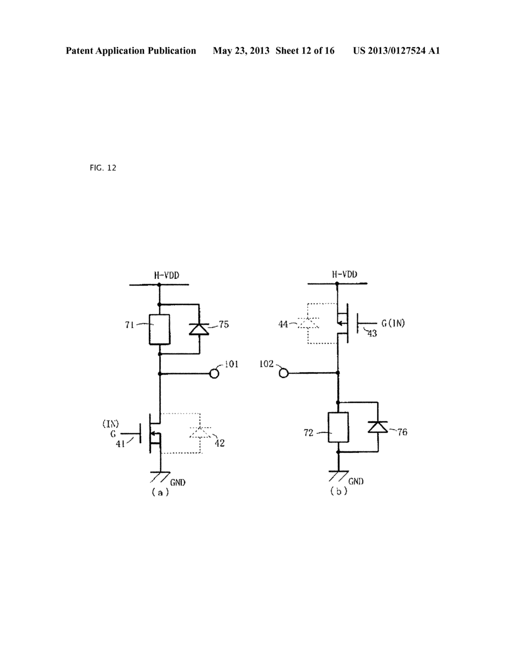 HIGH-VOLTAGE INTEGRATED CIRCUIT DEVICE - diagram, schematic, and image 13