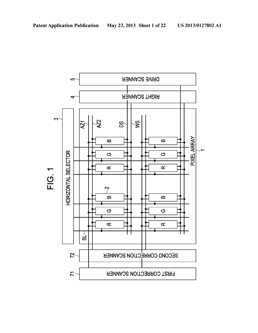 DISPLAY APPARATUS, METHOD OF DRIVING A DISPLAY, AND ELECTRONIC DEVICE - diagram, schematic, and image 02