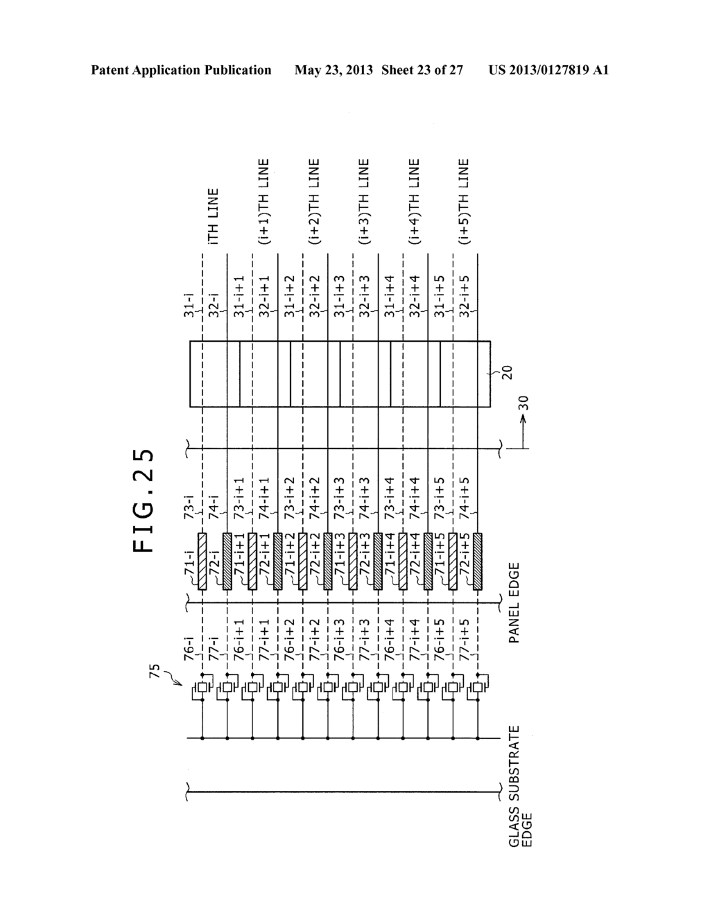 DISPLAY DEVICE, METHOD OF LAYING OUT WIRING IN DISPLAY DEVICE, AND     ELECTRONIC DEVICE - diagram, schematic, and image 24