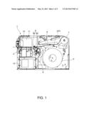 PRINTER AND PRINTHEAD MOVING MECHANISM diagram and image