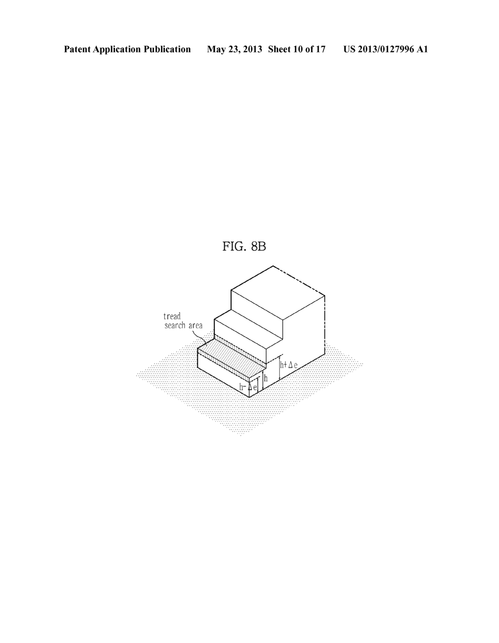 METHOD OF RECOGNIZING STAIRS IN THREE DIMENSIONAL DATA IMAGE - diagram, schematic, and image 11