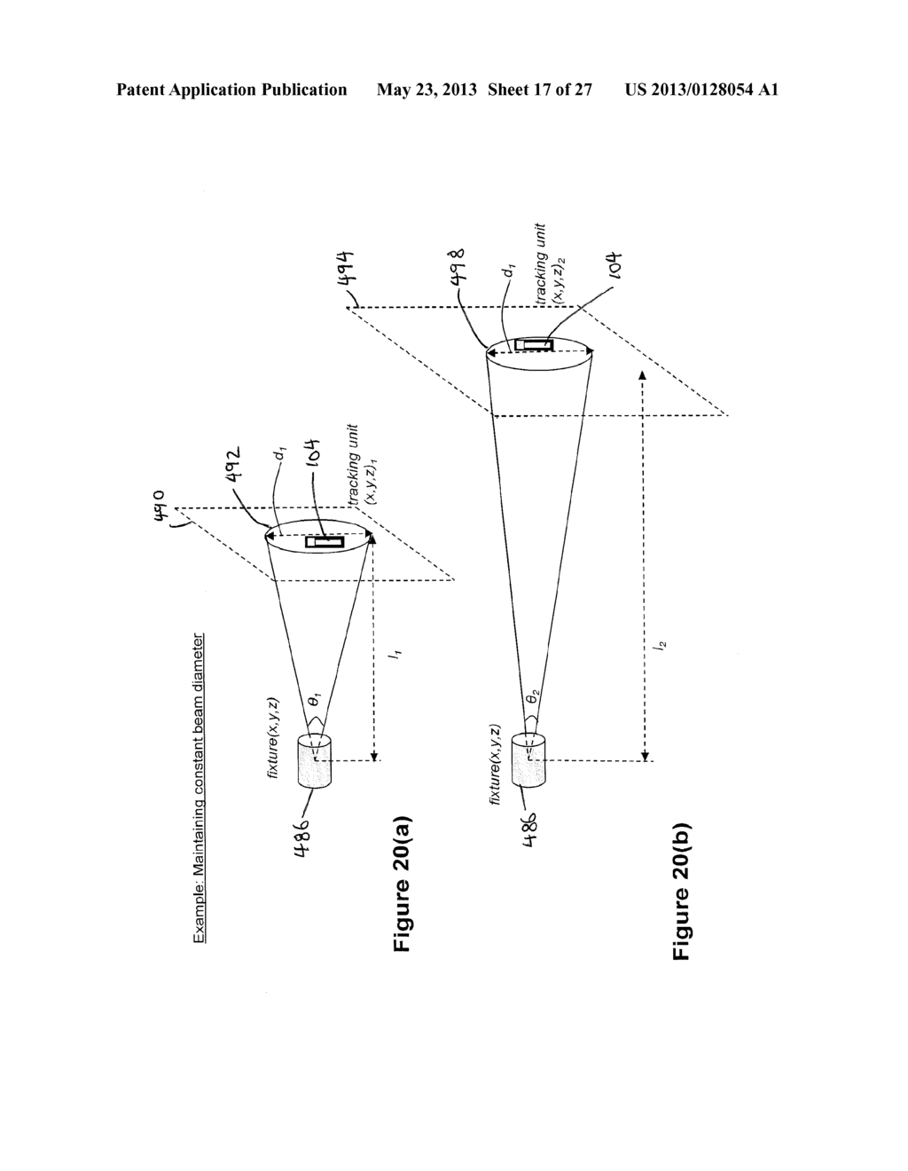 System and Method for Controlling Fixtures Based on Tracking Data - diagram, schematic, and image 18