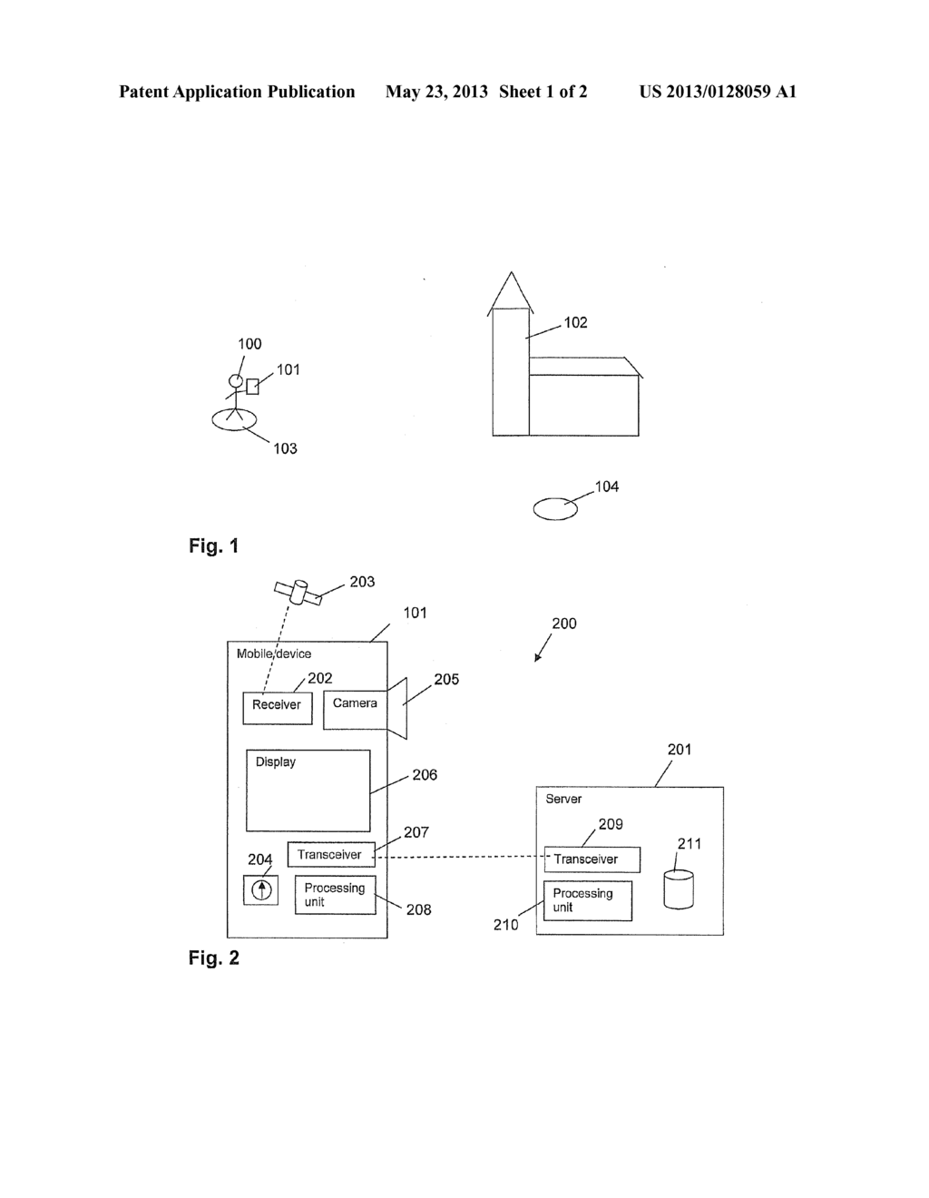 METHOD FOR SUPPORTING A USER TAKING A PHOTO WITH A MOBILE DEVICE - diagram, schematic, and image 02