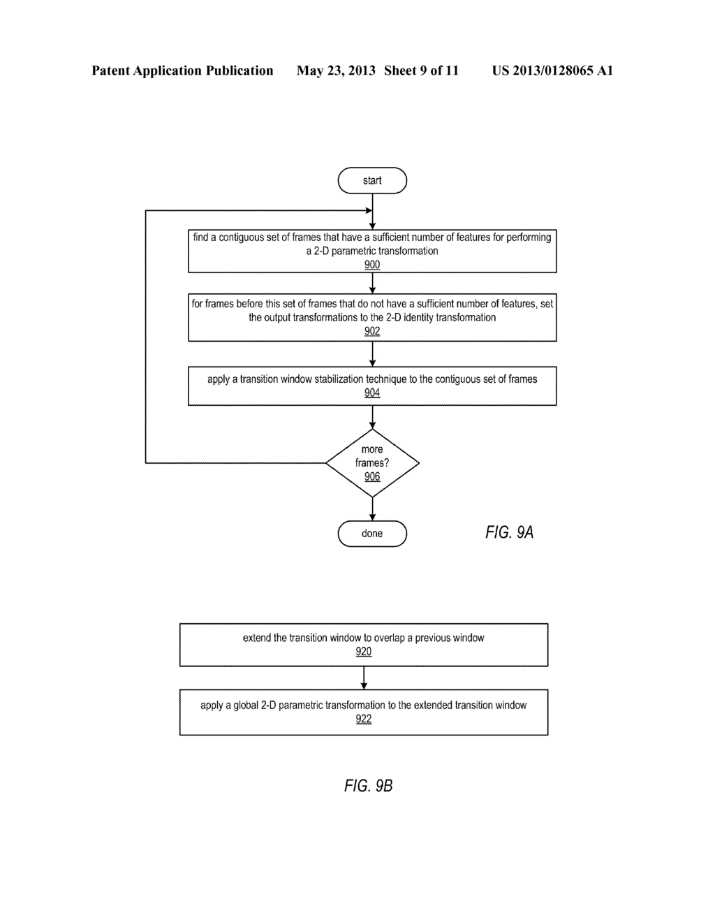 Methods and Apparatus for Robust Video Stabilization - diagram, schematic, and image 10