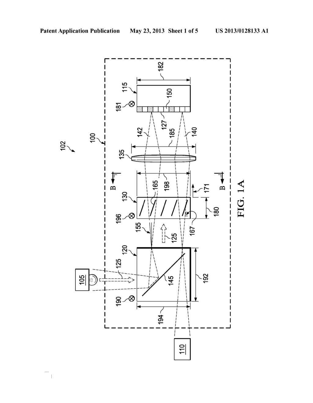 LIGHT MODULATOR FOR OPTICAL IMAGE PROJECTION - diagram, schematic, and image 02