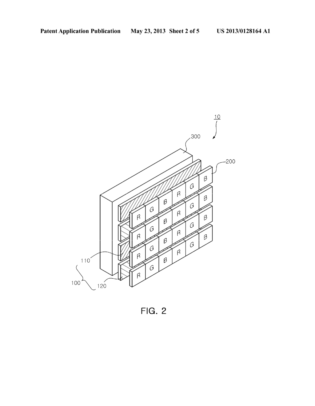 MULTIFUNCTIONAL OPTICAL FILTER FOR STEREOSCOPIC DISPLAY DEVICE AND     STEREOSCOPIC DISPLAY DEVICE COMPRISING THE SAME - diagram, schematic, and image 03