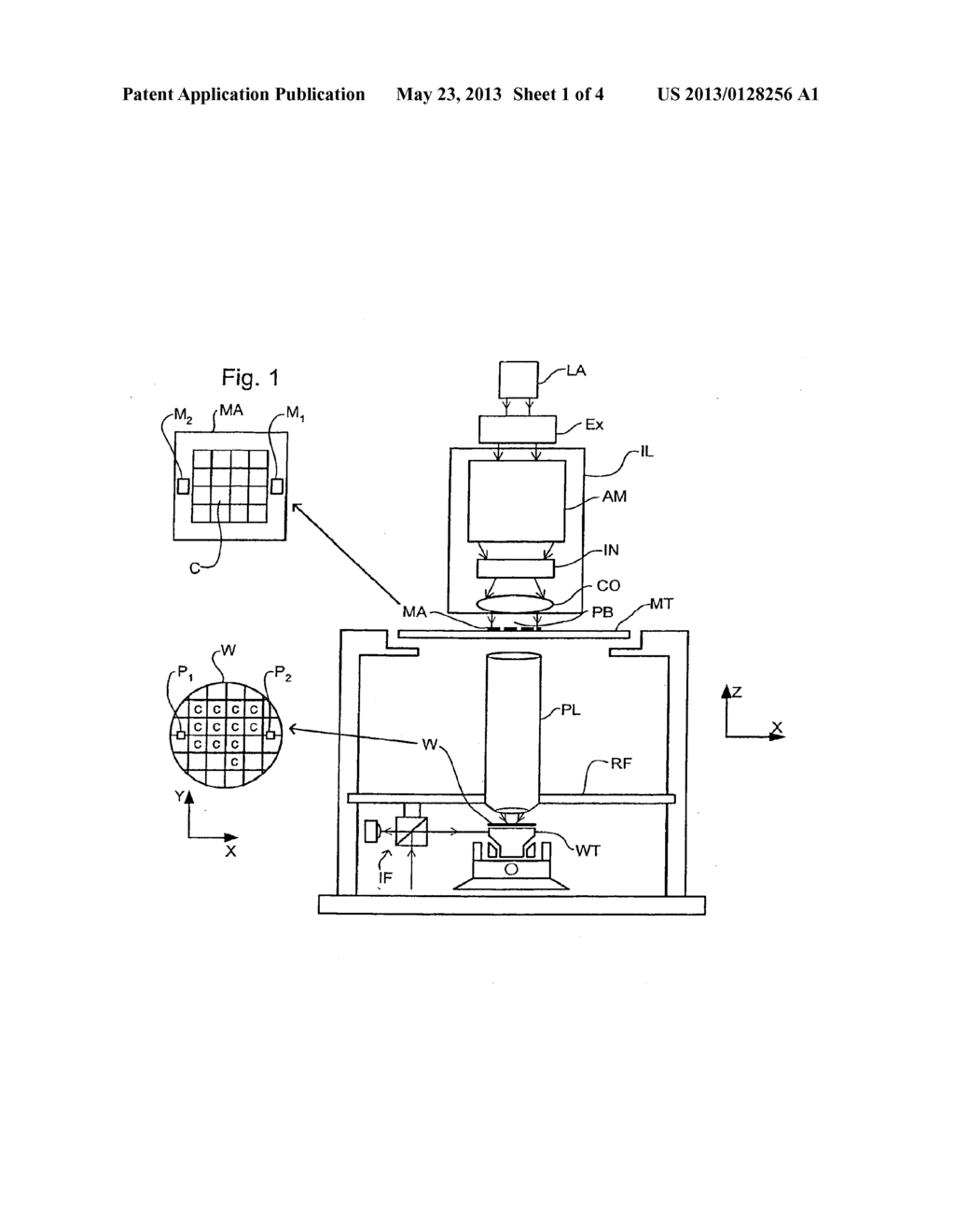 LITHOGRAPHIC APPARATUS AND DEVICE MANUFACTURING METHOD - diagram, schematic, and image 02