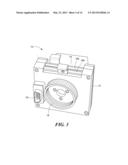 Spectrometer Flip Top Sample Head diagram and image