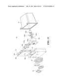 Spectrometer Flip Top Sample Head diagram and image