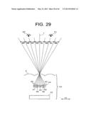 IMAGE DISPLAY DEVICE WITH PIXEL SECTIONS ARRAYED IN A MATRIX diagram and image