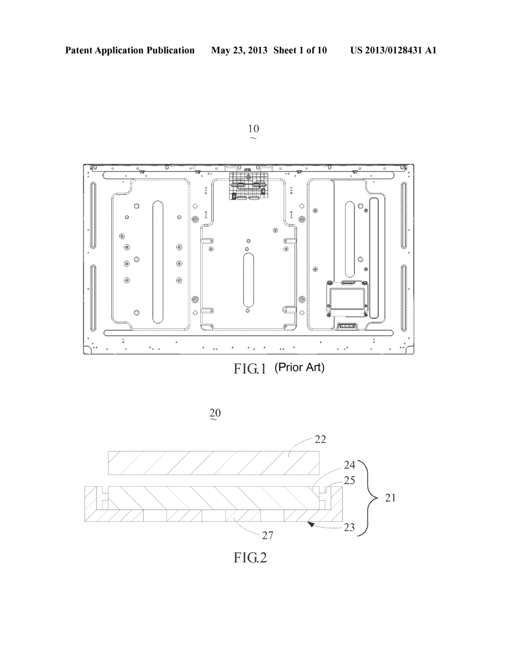 Flat Panel Display Device and Stereoscopic Display Device - diagram, schematic, and image 02