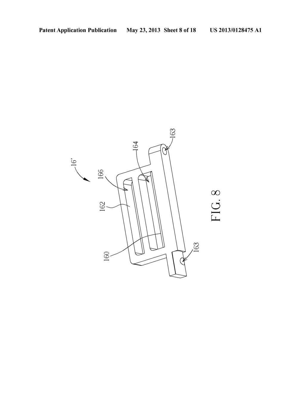 ELECTRONIC DEVICE WITH GUIDING MECHANISM FOR GUIDING FLEXIBLE PRINTED     CIRCUIT BOARD - diagram, schematic, and image 09