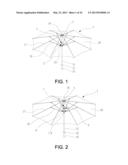 INTEGRATED ILLUMINATION PART AND LEAD FRAME OF UMBRELLA diagram and image