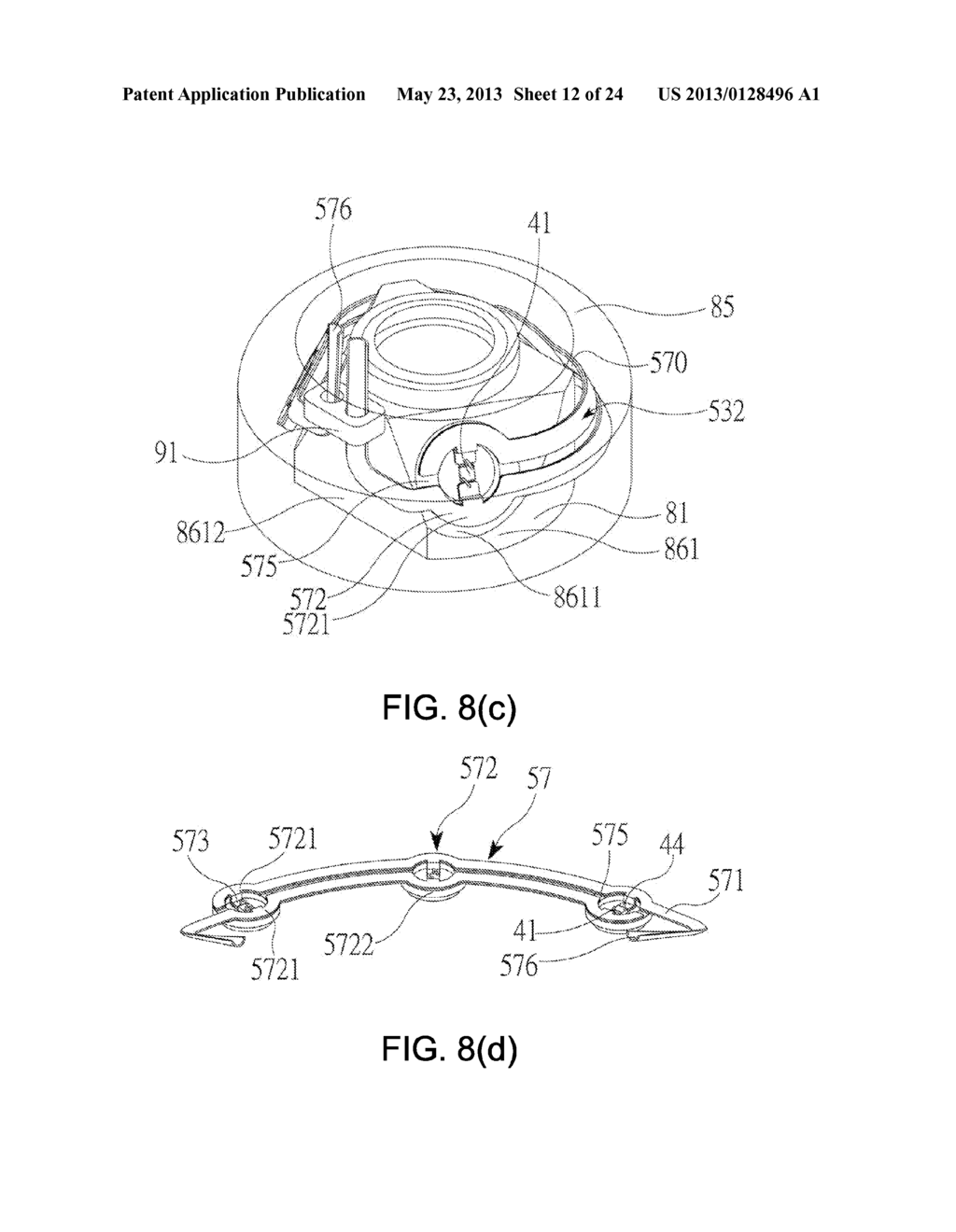 INTEGRATED ILLUMINATION PART AND LEAD FRAME OF UMBRELLA - diagram, schematic, and image 13