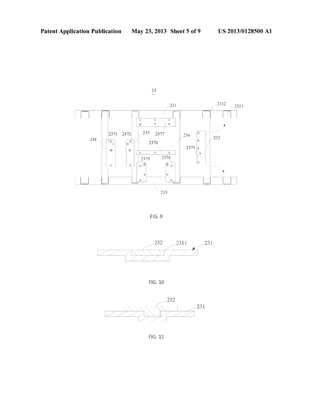 Back Frame, Method For Manufacturing Back Frame, and Backlight System - diagram, schematic, and image 06