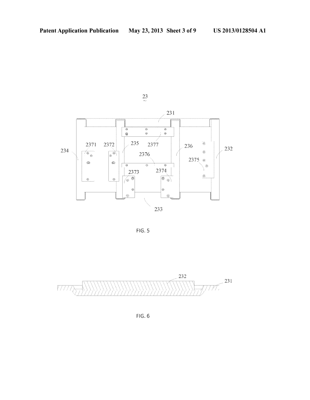 Back Frame, Mold For Back Frame, and Backlight System - diagram, schematic, and image 04