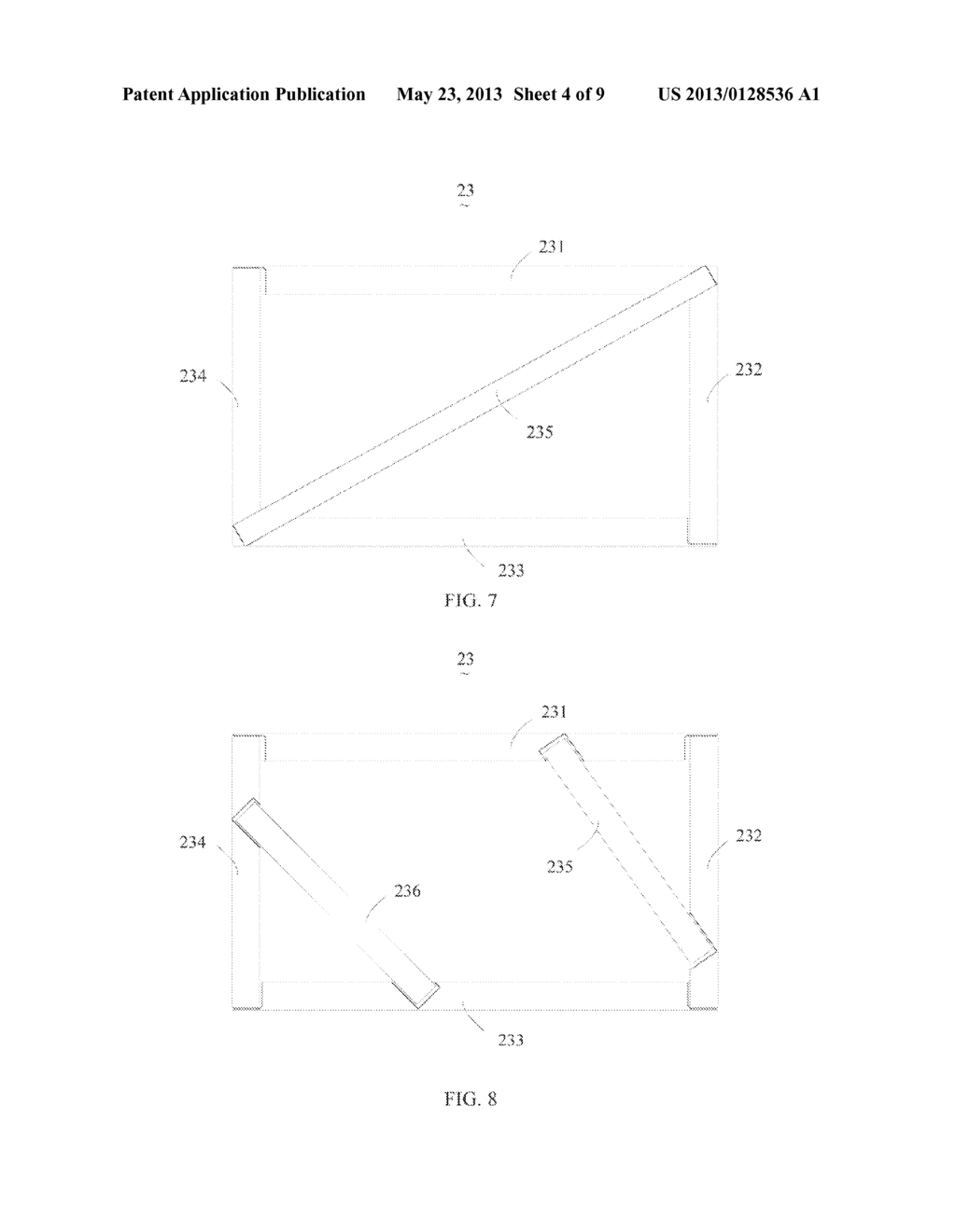 Back Frame of Flat Panel Display Device and Backlight System - diagram, schematic, and image 05