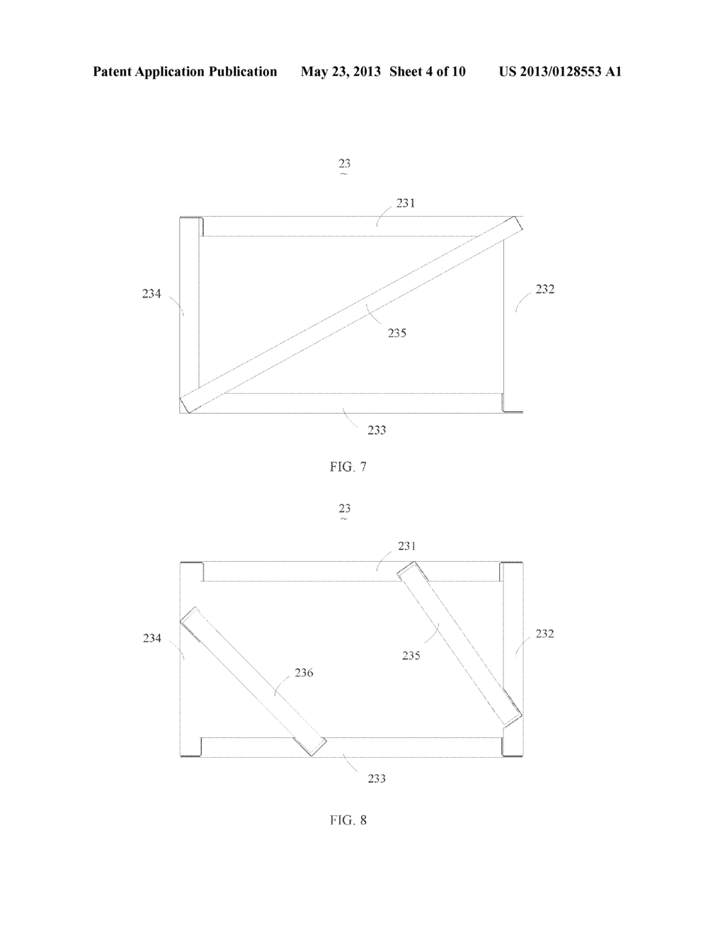 Back Frame, Backlight System, and Flat Liquid Crystal Display Device - diagram, schematic, and image 05