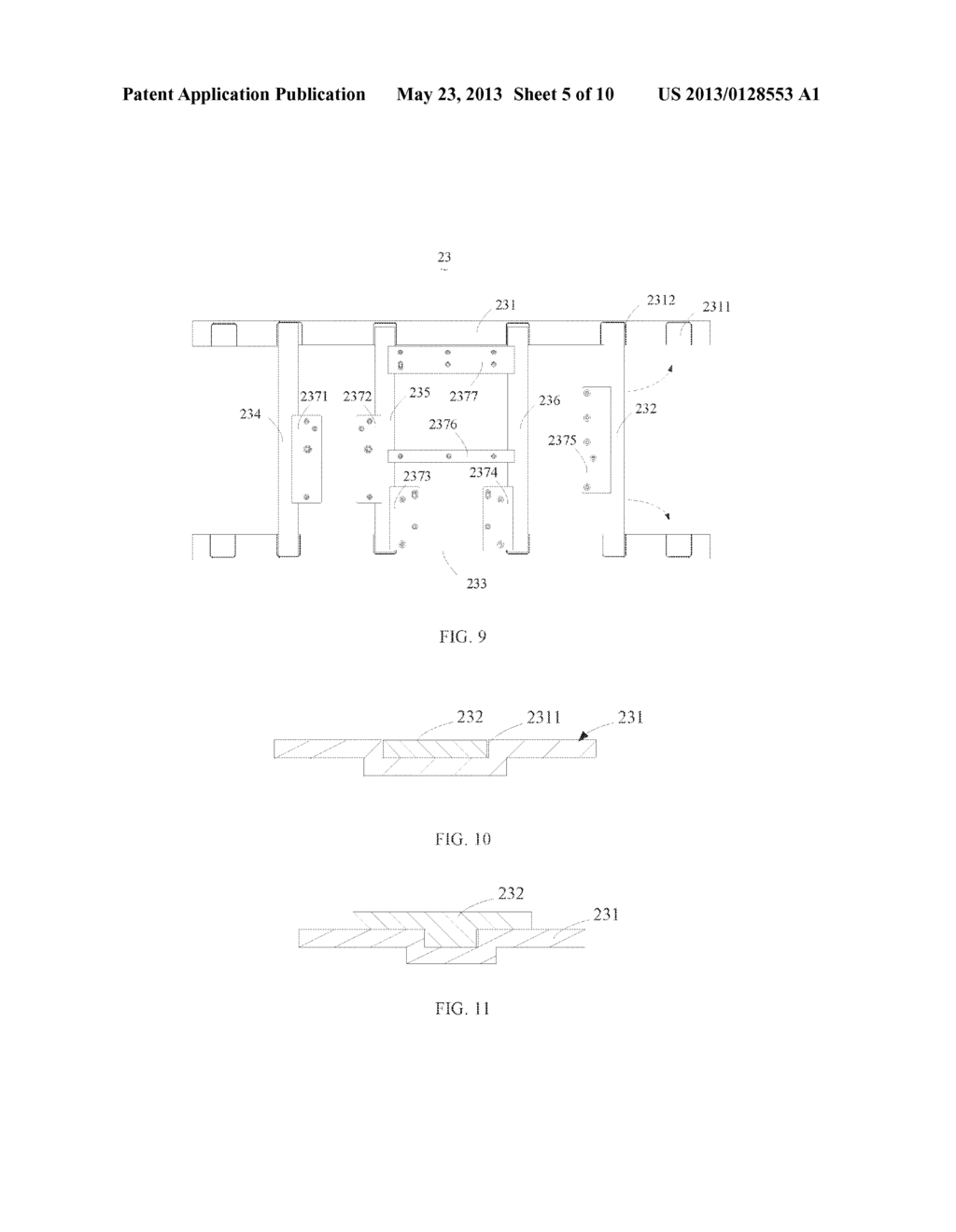 Back Frame, Backlight System, and Flat Liquid Crystal Display Device - diagram, schematic, and image 06