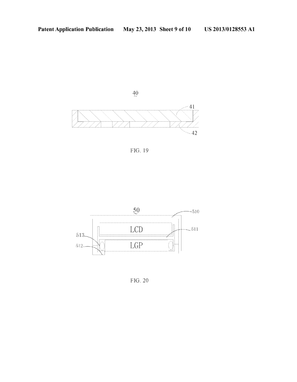 Back Frame, Backlight System, and Flat Liquid Crystal Display Device - diagram, schematic, and image 10