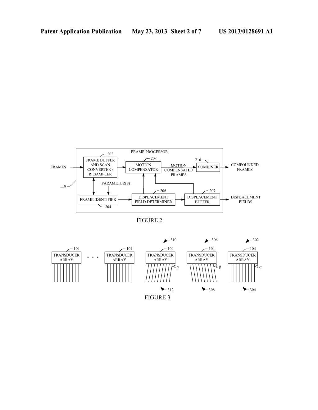 MOTION-COMPENSATED ULTRASOUND IMAGES - diagram, schematic, and image 03