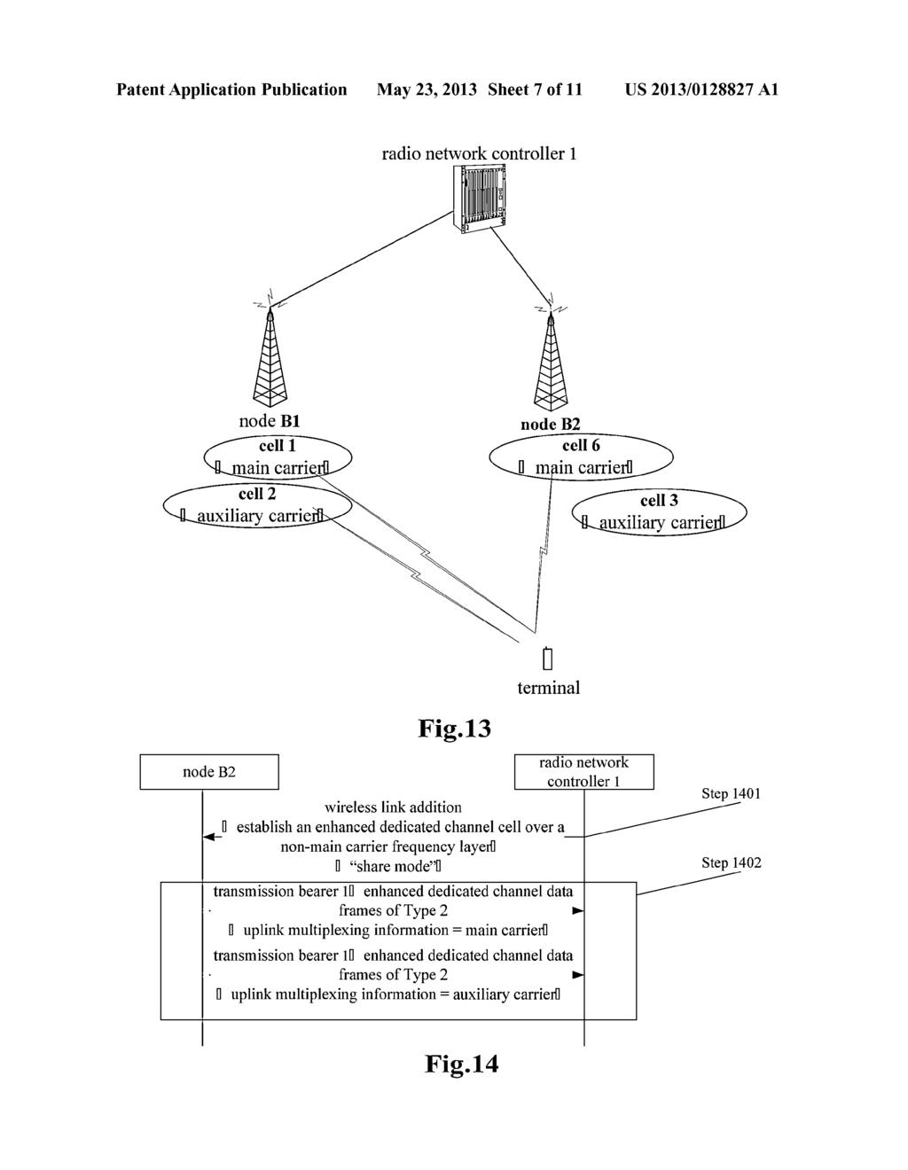 Method and System for Configuring Enhanced Dedicated Channel Transmission     Bearer Mode - diagram, schematic, and image 08