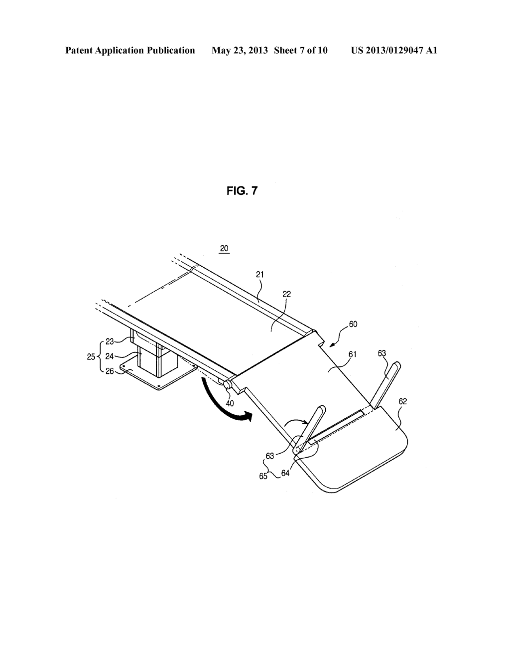 PATIENT TABLE AND X-RAY IMAGING SYSTEM HAVING THE SAME - diagram, schematic, and image 08