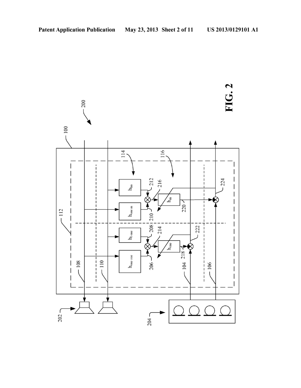 MULTICHANNEL ACOUSTIC ECHO REDUCTION - diagram, schematic, and image 03