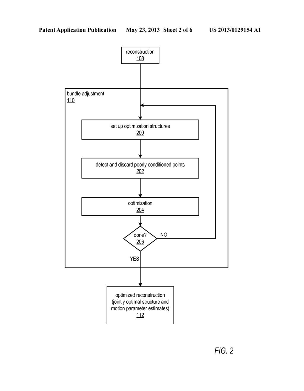 Methods and Apparatus for Detecting Poorly Conditioned Points in Bundle     Adjustment - diagram, schematic, and image 03