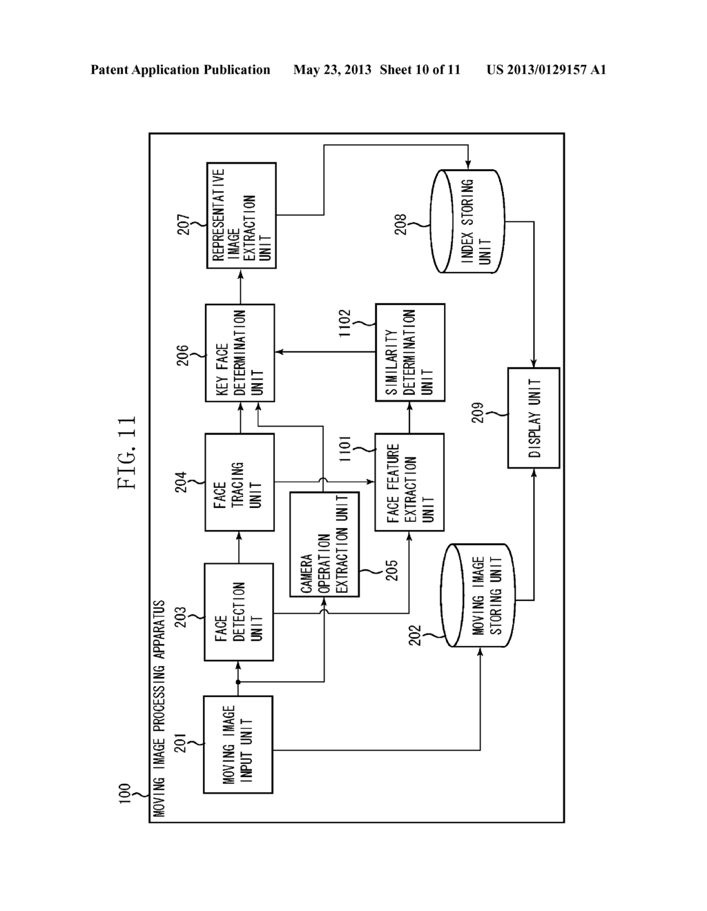 IMAGE PROCESSING APPARATUS FOR RETRIEVING OBJECT FROM MOVING IMAGE AND     METHOD THEREOF - diagram, schematic, and image 11