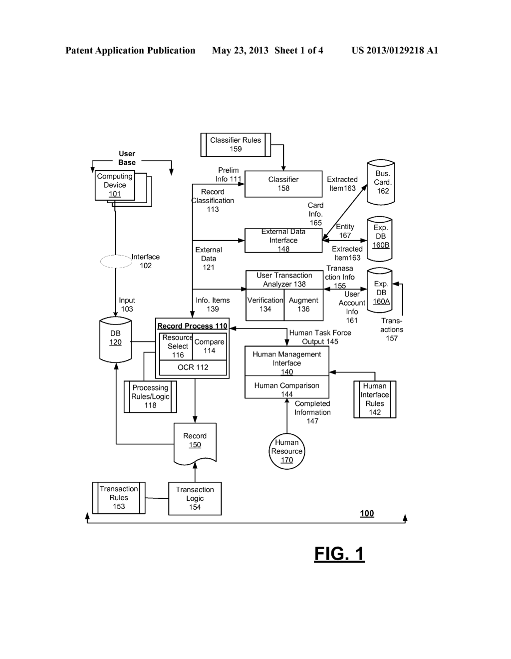 SYSTEM AND METHOD FOR PROCESSING RECEIPTS AND OTHER RECORDS OF USERS - diagram, schematic, and image 02