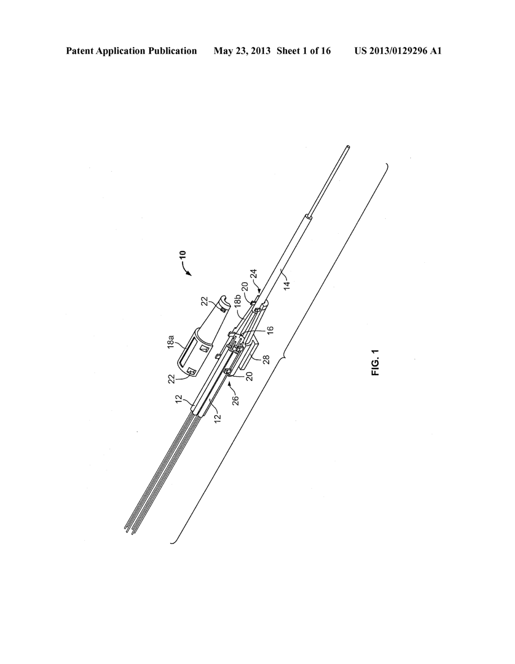 Breakout Assemblies and Associated Mounting Members for Fiber Optic     Applications - diagram, schematic, and image 02