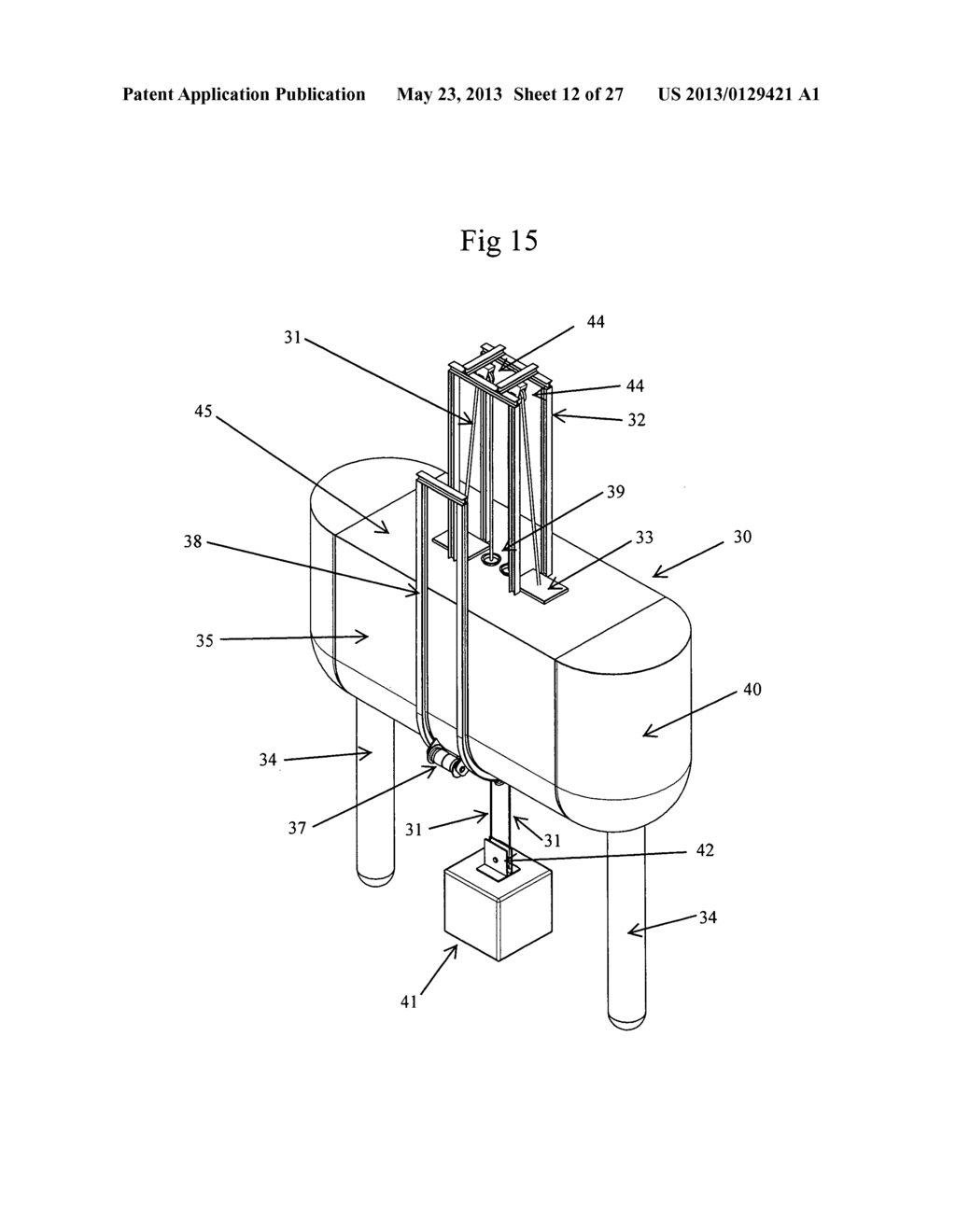 OIL CONTAINMENT ASSEMBLY AND METHOD OF USING SAME - diagram, schematic, and image 13