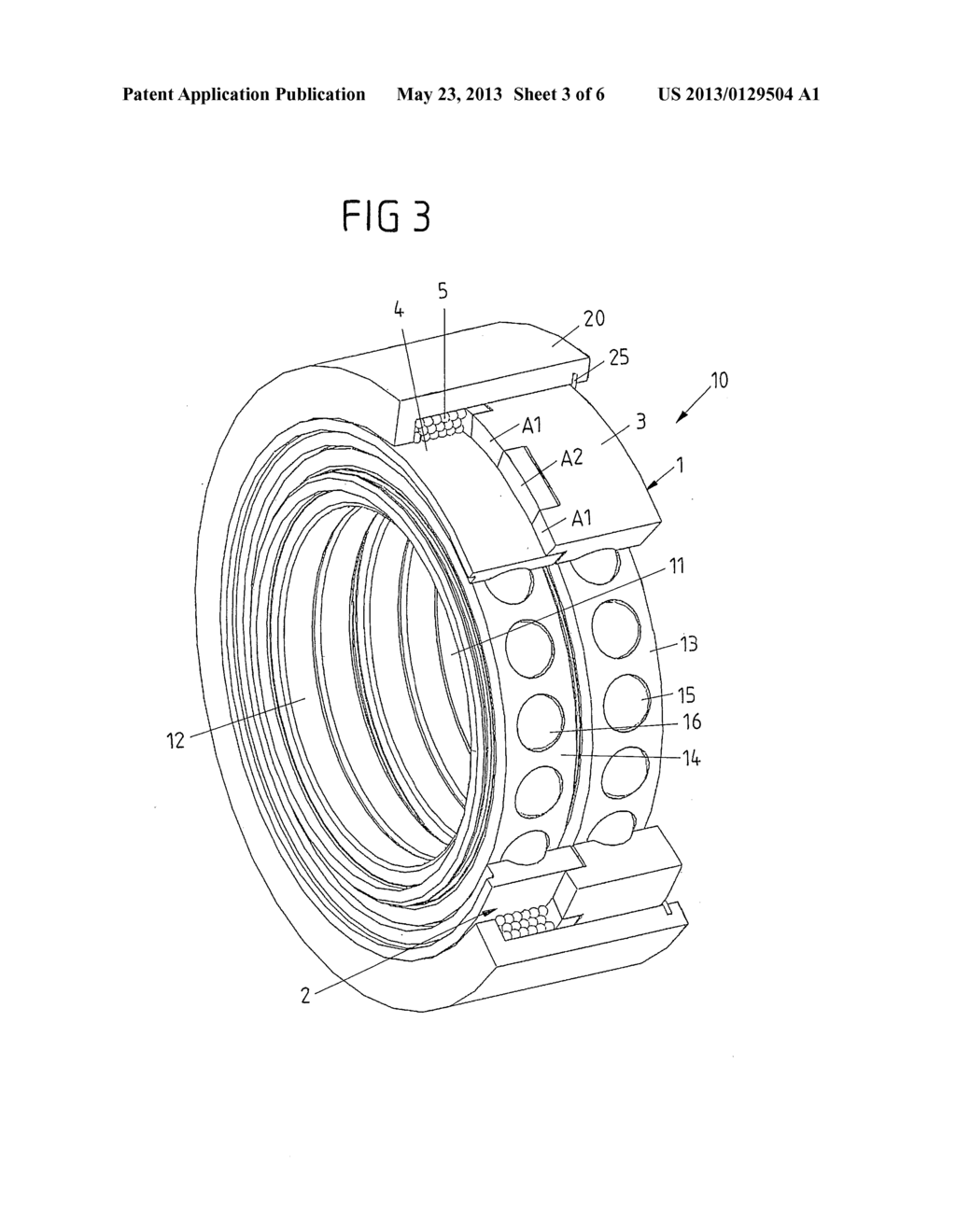 BEARING DEVICE AND TURBOMACHINE HAVING A BEARING DEVICE - diagram, schematic, and image 04