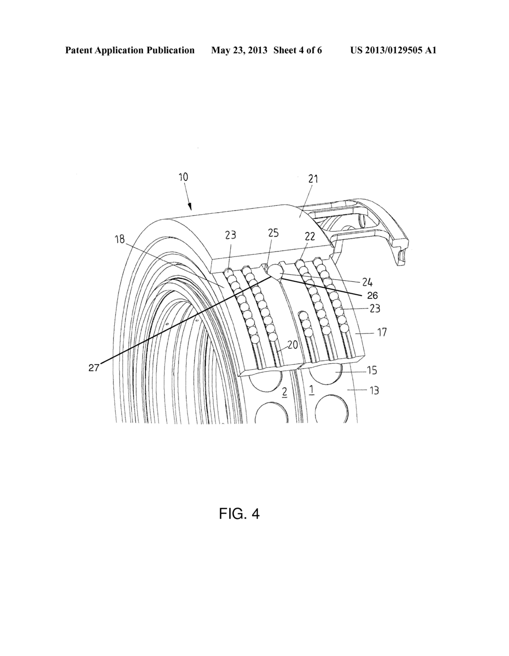 BEARING DEVICE AND TURBOMACHINE HAVING A BEARING DEVICE - diagram, schematic, and image 05