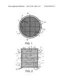 CATALYTIC FILTER FOR FILTERING A GAS, COMPRISING A JOINT CEMENT     INCORPORATING A GEOPOLYMER MATERIAL diagram and image