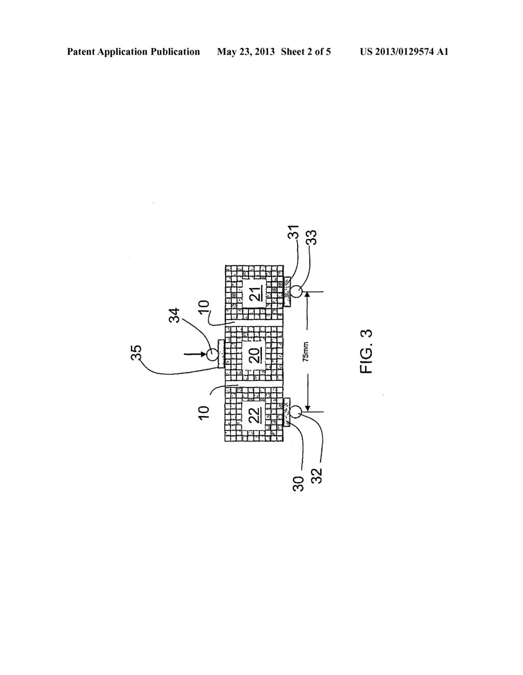 CATALYTIC FILTER FOR FILTERING A GAS, COMPRISING A JOINT CEMENT     INCORPORATING A GEOPOLYMER MATERIAL - diagram, schematic, and image 03