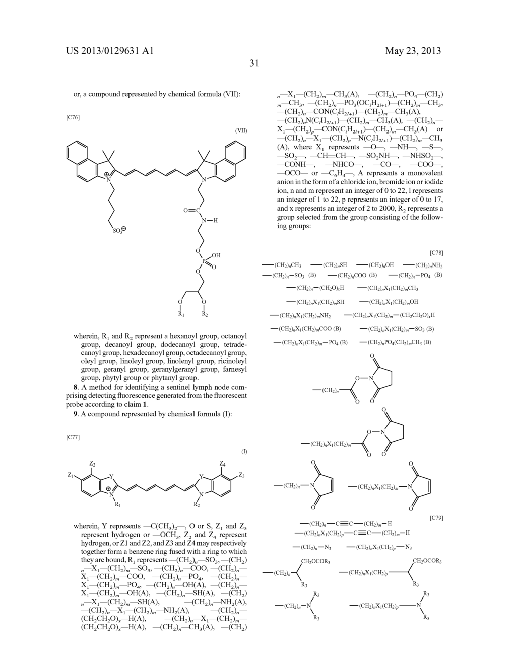 Fluorescent Probe for Imaging Lymph Nodes - diagram, schematic, and image 41