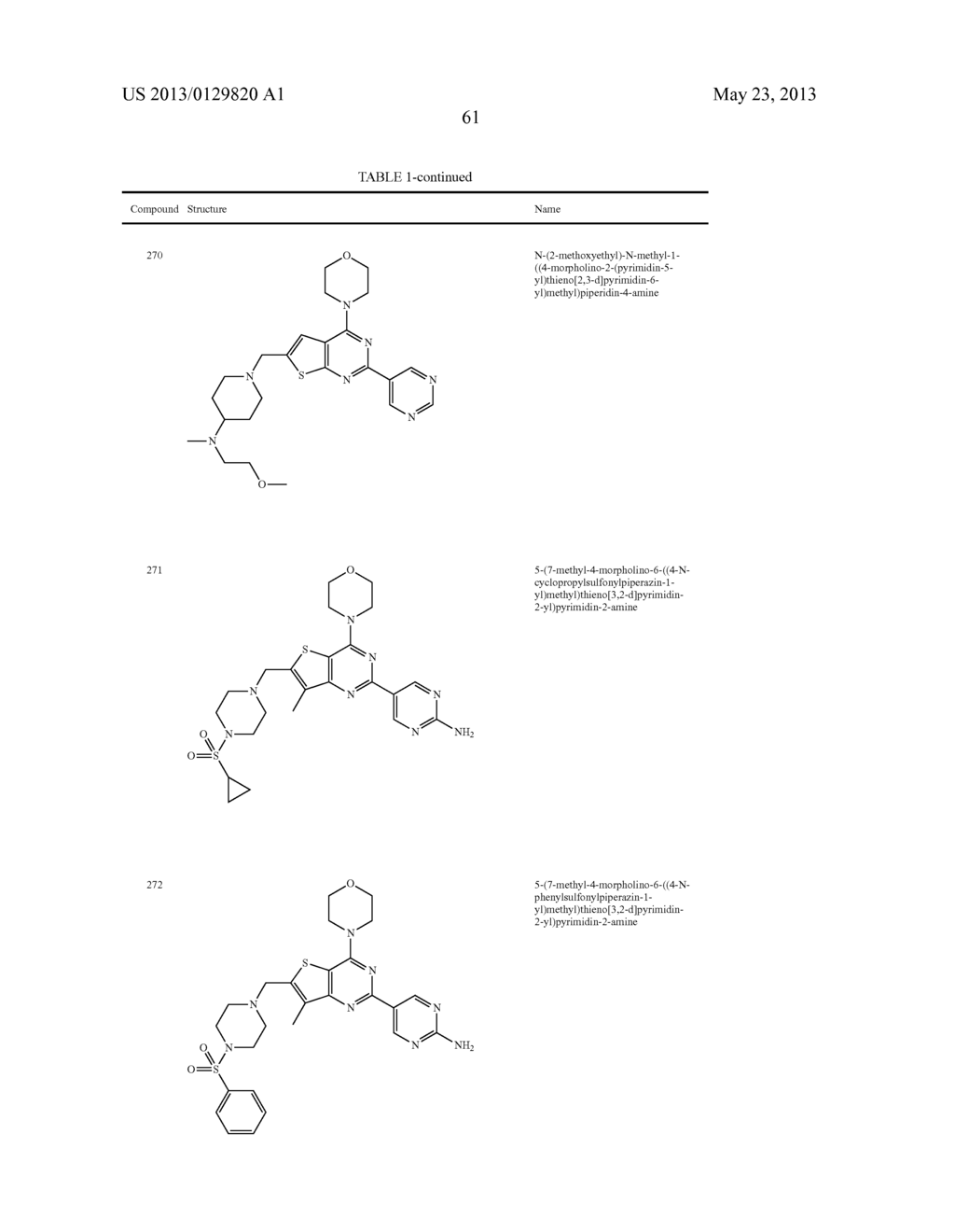 PHOSPHOINOSITIDE 3-KINASE INHIBITOR COMPOUNDS AND METHODS OF USE - diagram, schematic, and image 62
