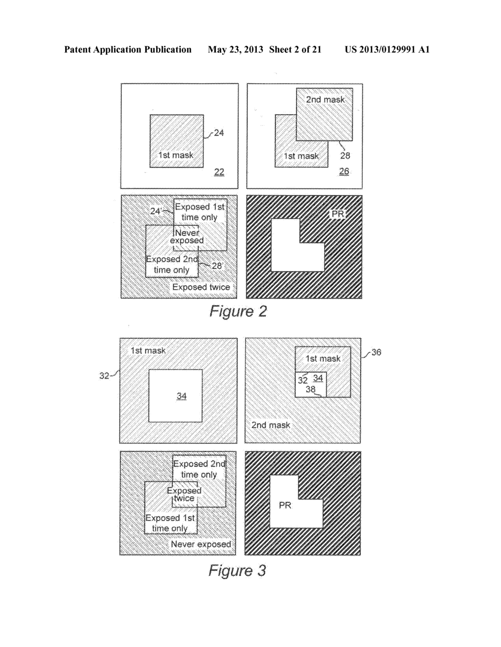 MULTIPLE EXPOSURE WITH IMAGE REVERSAL IN A SINGLE PHOTORESIST LAYER - diagram, schematic, and image 03