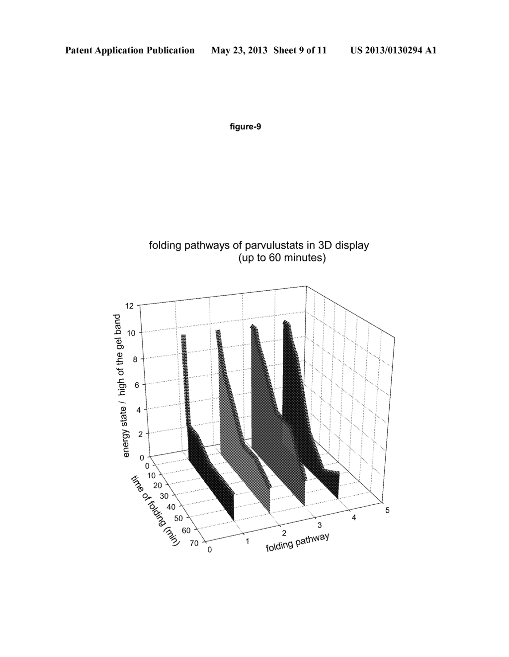 NOVEL METHOD FOR CHARACTERIZING AND MULTI-DIMENSIONALLY REPRESENTING THE     FOLDING PROCESS OF PROTEINS - diagram, schematic, and image 10