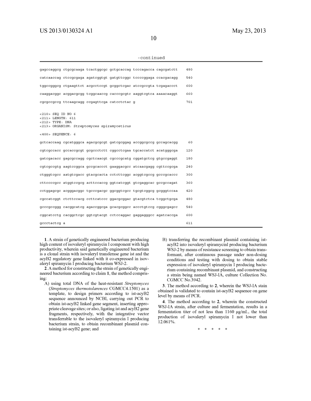 GENETICALLY ENGINEERED STRAIN WSJ-IA FOR PRODUCING ISOVALERYL SPIRAMYCIN I - diagram, schematic, and image 14