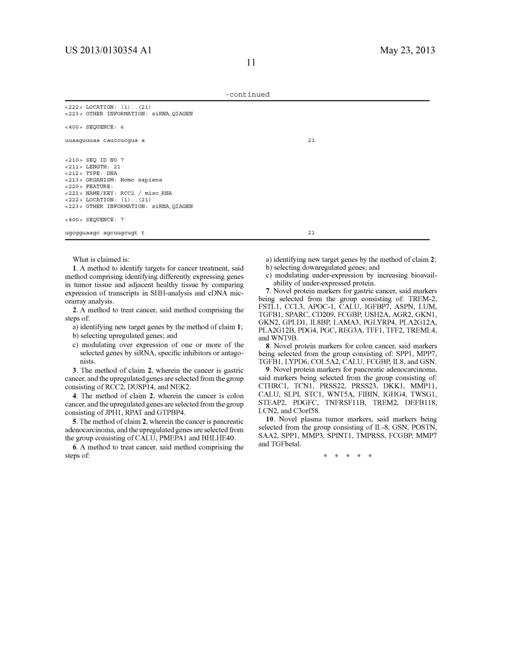 Novel genes and uses thereof, expression profile of colon, gastric and     pancreatic cancer - diagram, schematic, and image 86