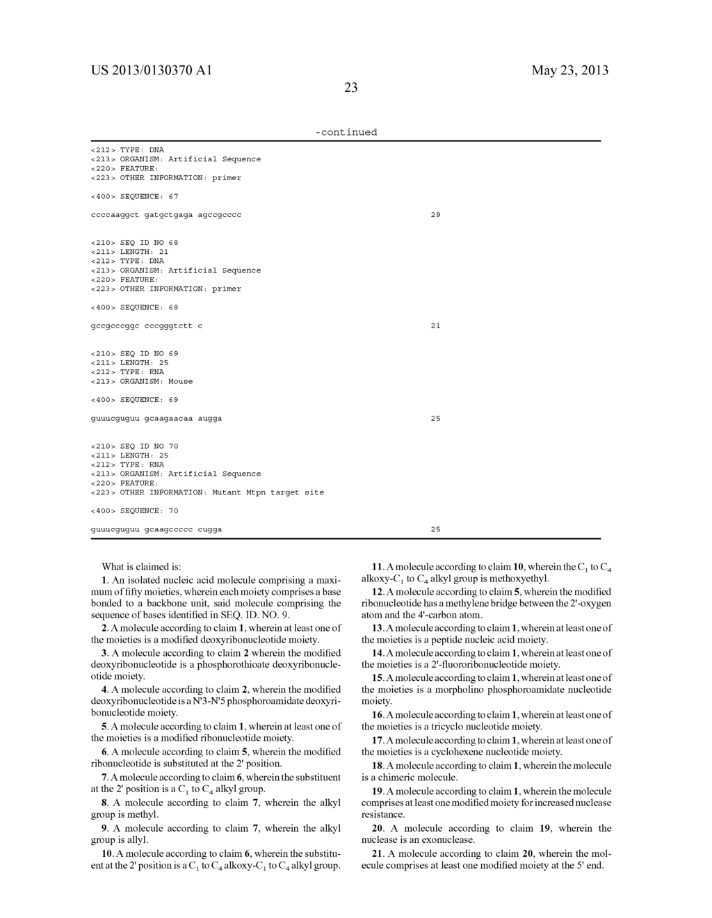 MicroRNA and Methods for Inhibiting Same - diagram, schematic, and image 35