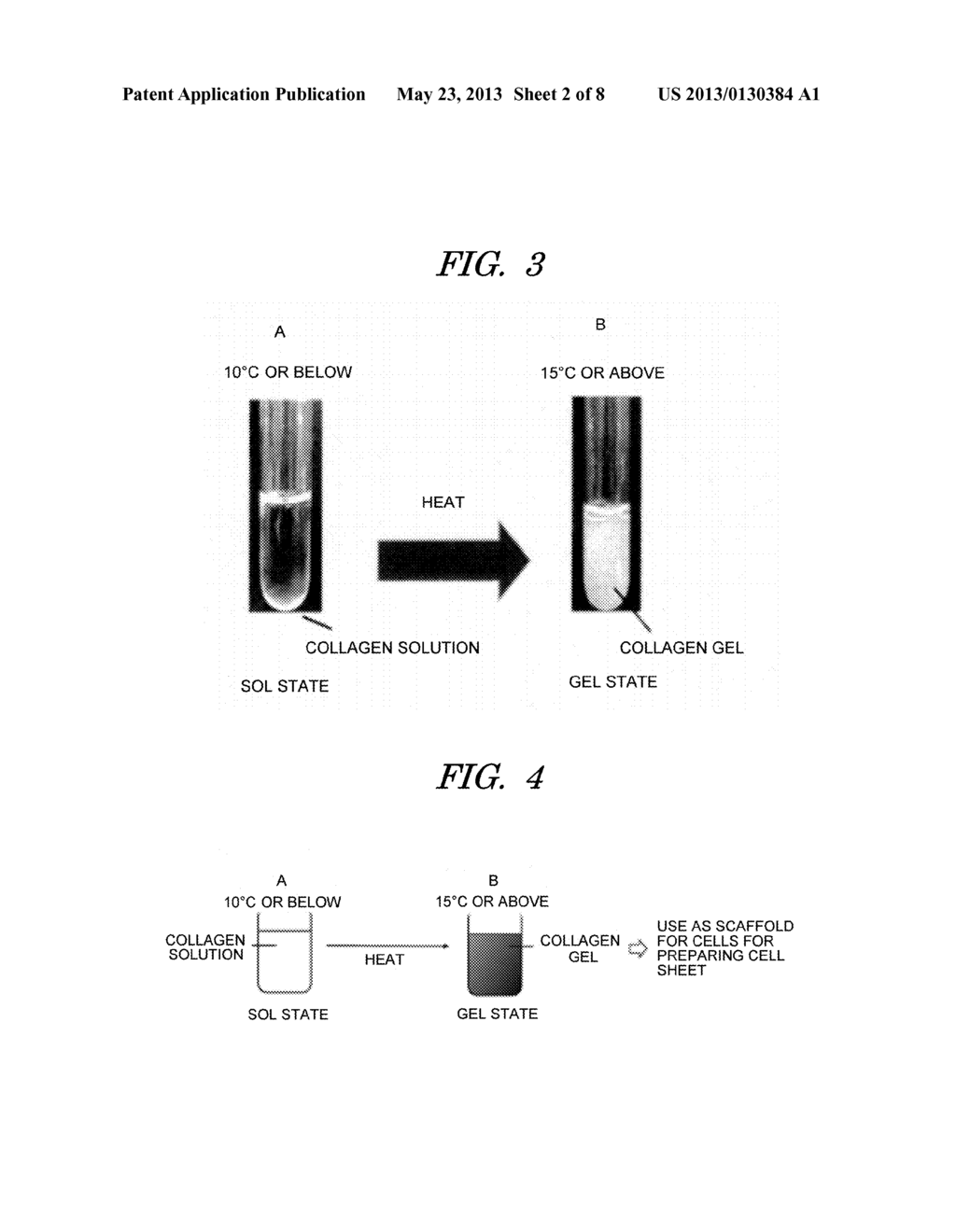 TEMPERATURE RESPONSIVE SHEET THAT DISPLAYS REVERSIBLE PROPERTIES AND CELL     SHEET PRODUCTION METHOD USING SAME - diagram, schematic, and image 03