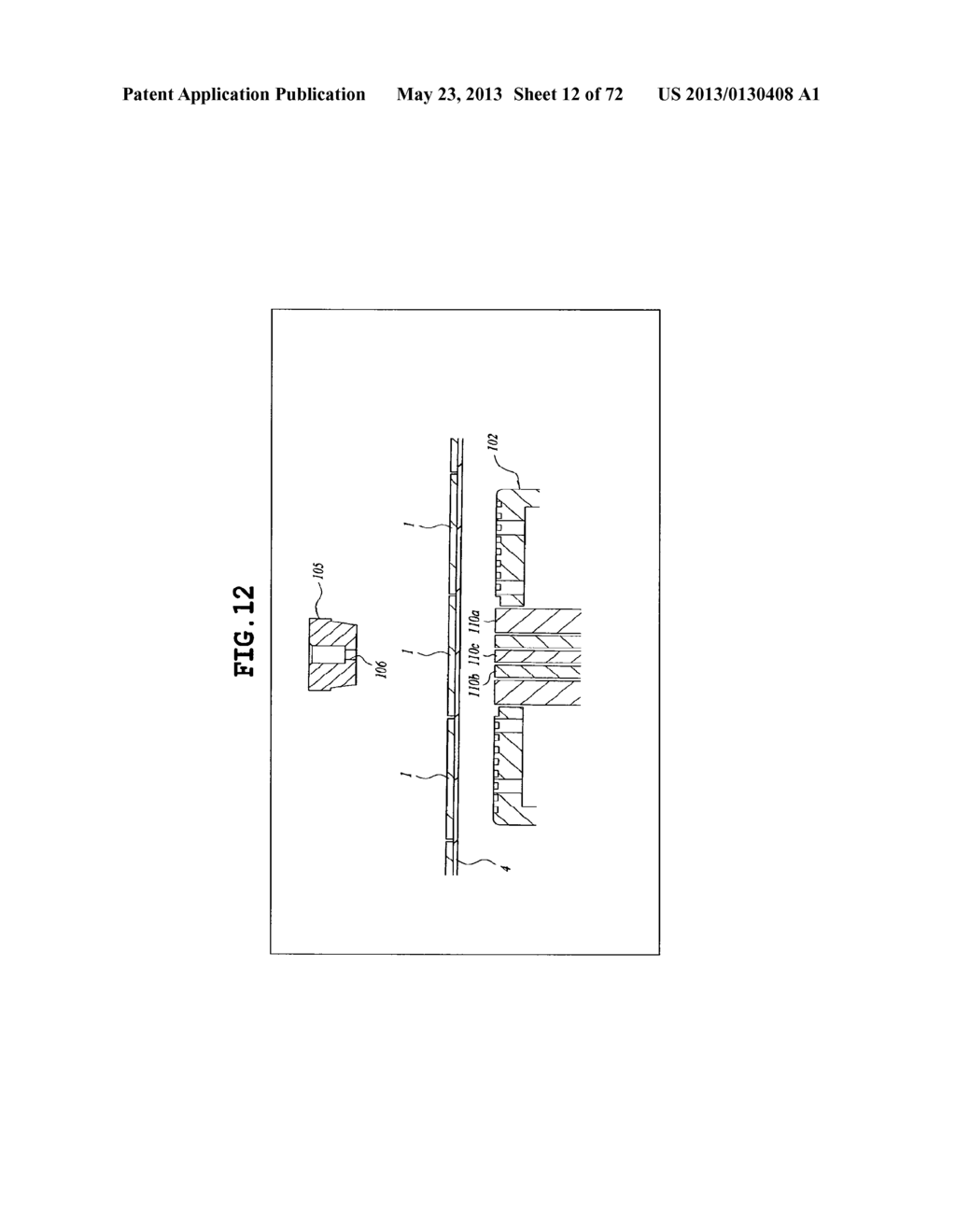 MANUFACTURING METHOD FOR SEMICONDUCTOR INTEGRATED DEVICE - diagram, schematic, and image 13